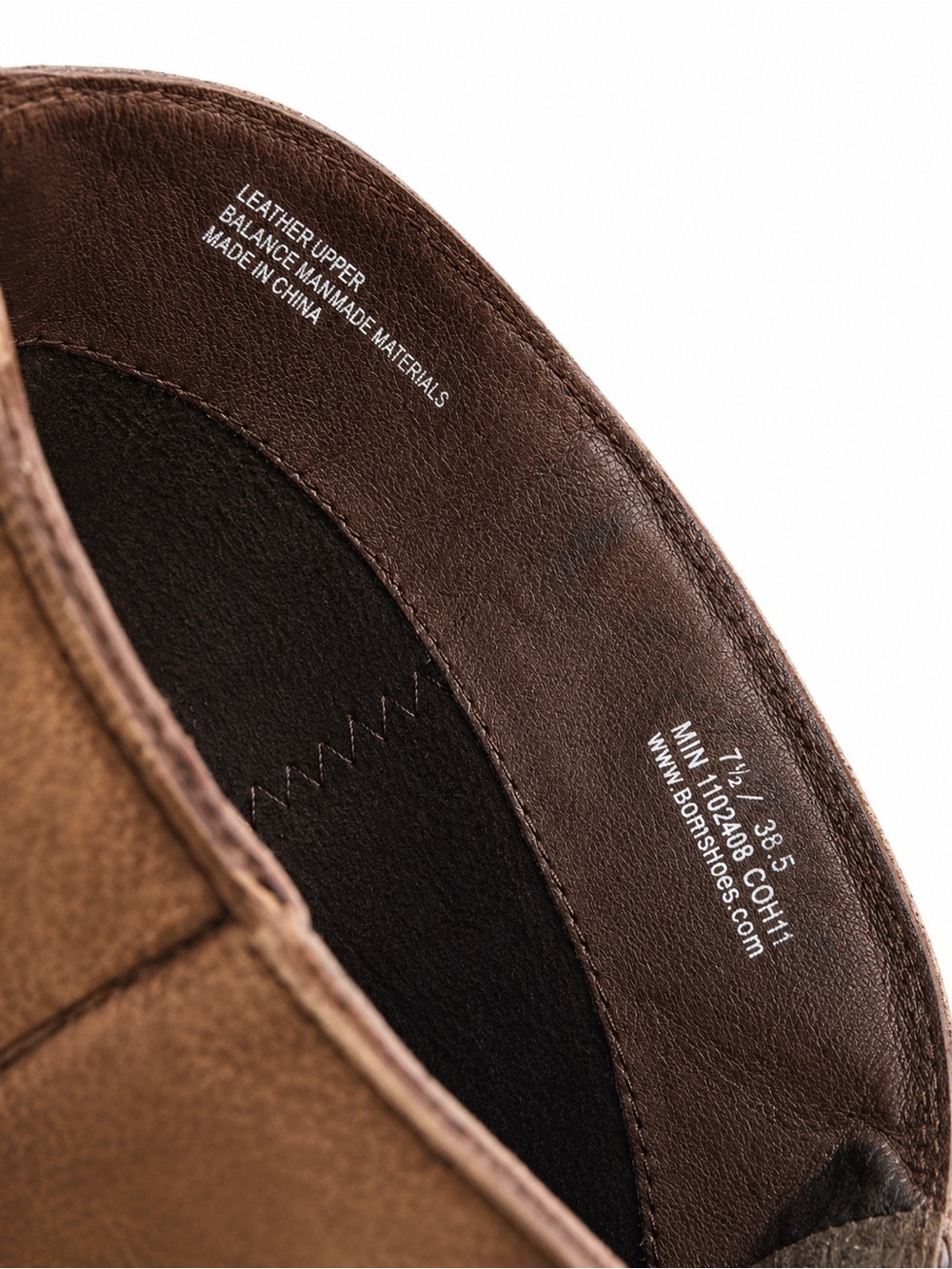 Børn Tall Leather Riding Boots Brown Buckle Zip Comfort Boots Women’s 7.5 - Picture 3 of 7
